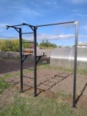 уличный турник и качель